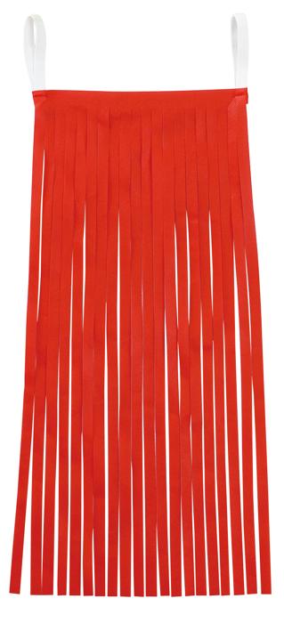 カラフルフリンジ　2個組　赤0