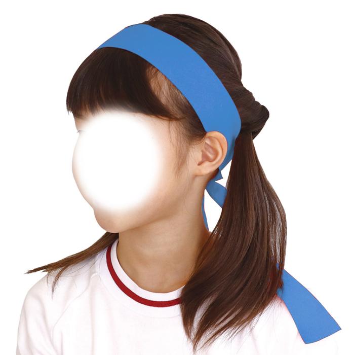 フィットはちまき　青2