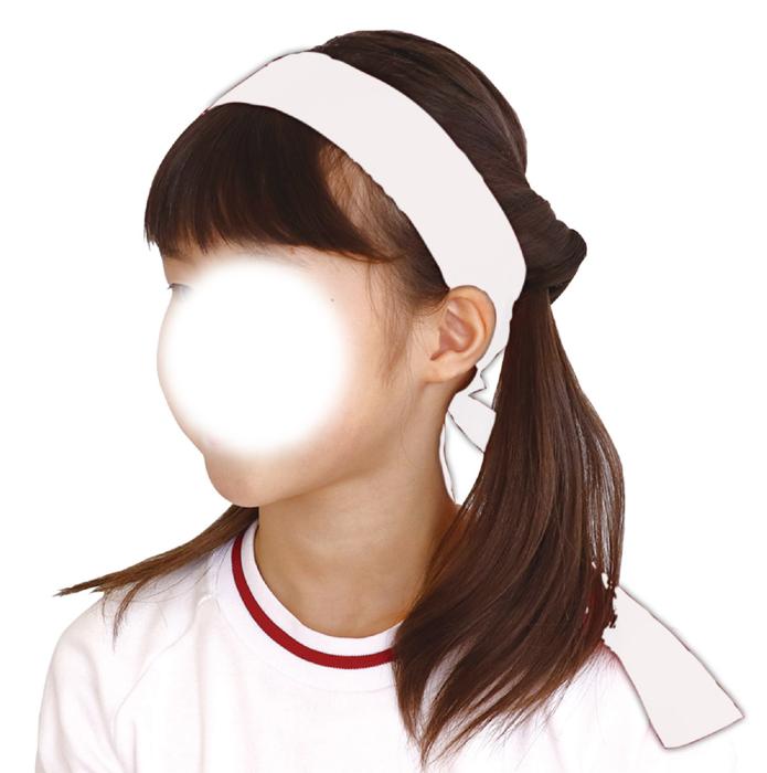 フィットはちまき　白2