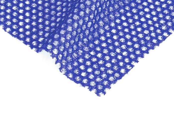 キラキラメッシュスカーフ　青2