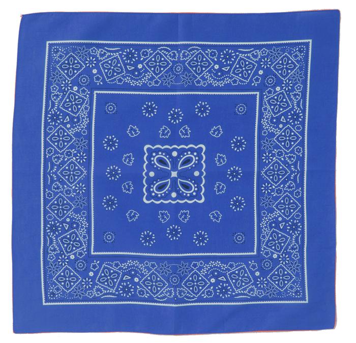 バンダナ　濃青1