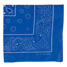 バンダナ　濃青