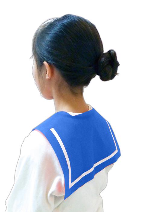 セーラーえり　青3