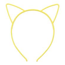 耳付きカチューシャ　イエロー