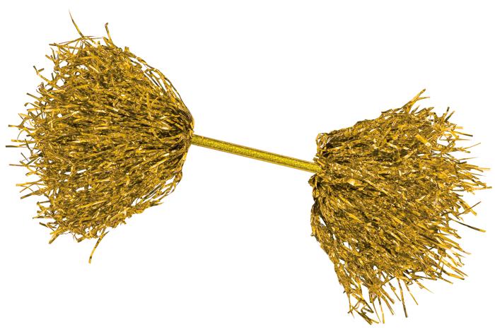 ミニポンポンバトン　ゴールド0