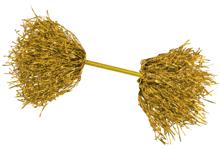 ミニポンポンバトン　ゴールド