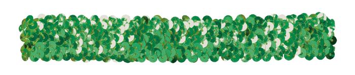 メタリックヘアターバン　グリーン0