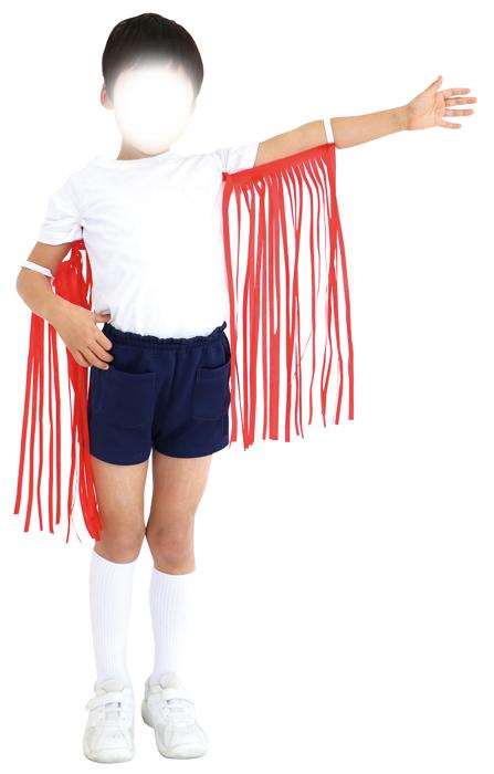 カラフルフリンジ　2個組　緑3