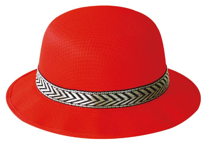 カラフルハット　赤0