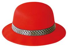 カラフルハット　赤