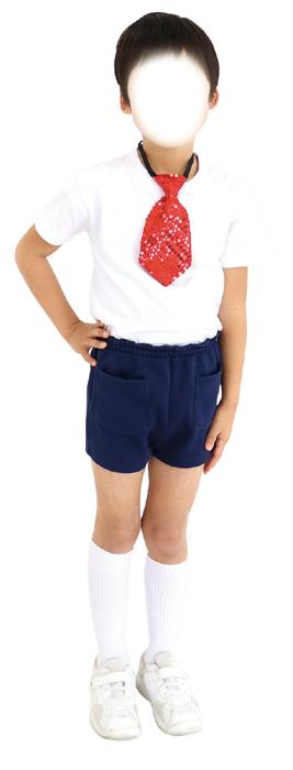 キラキラワイドネクタイ　金1