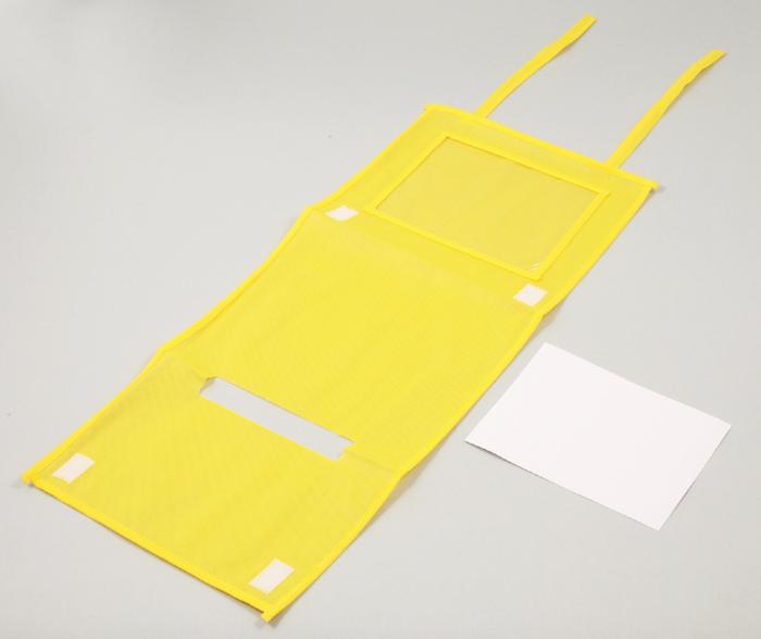 プレゼント車用ティッシュホルダー　イエロー2