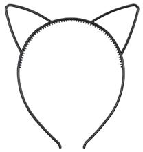 耳付きカチューシャ　ブラック