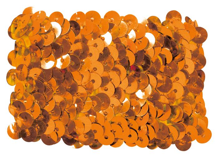 メタリックリストバンド　オレンジ0