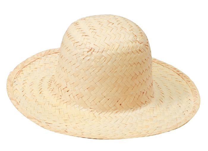 ホワイト麦わらぼうし　小0