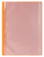 薄型クリアブックA4　横入れ　10ポケット　オレンジ