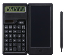 電卓付きメモパッド（ソーラー機能付き）