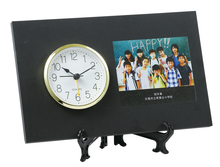 思い出フルカラークロック ブラック