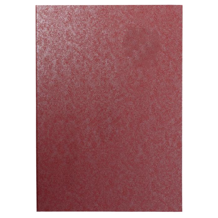 証書ファイル 高級和紙風 A えんじ コーナーなし0