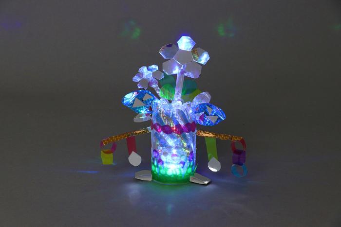 クリスタルドームランプ（電池付）2