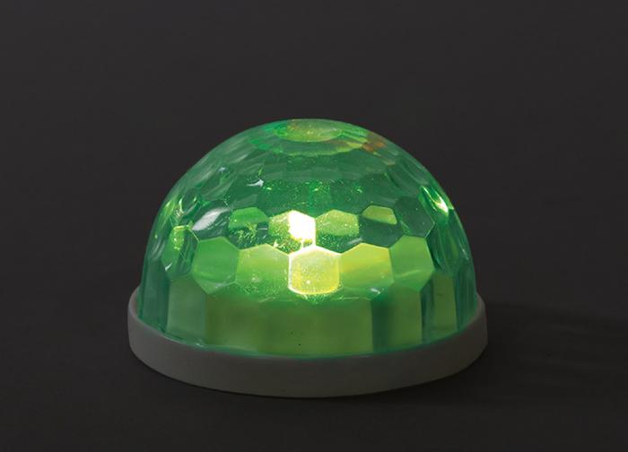 クリスタルドームランプ（電池付）6