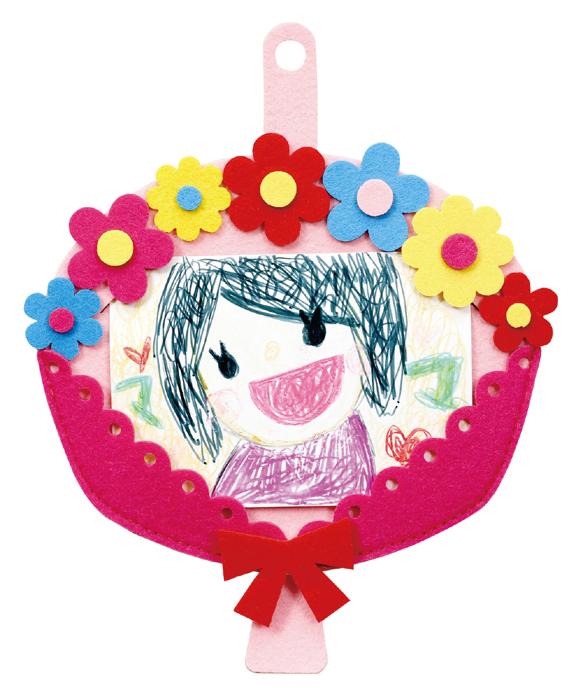 花束フェルトフレーム0