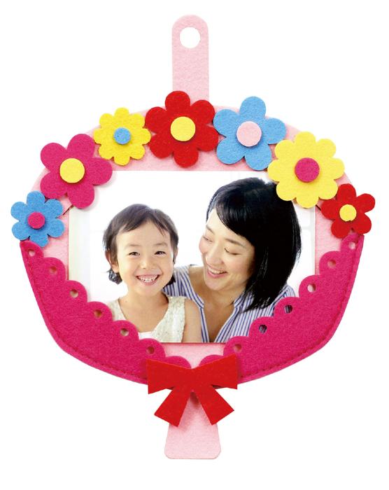 花束フェルトフレーム1