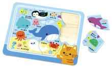 木製パズル　すいぞくかん