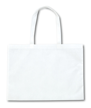 作品バッグ不織布製　8切　白