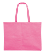 作品バッグ不織布製　8切　桃