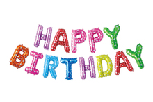 バースデーバルーン　カラフル