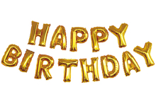 バースデーバルーン　ゴールド