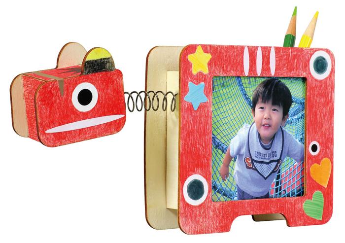 木製赤べこ小物入れ0