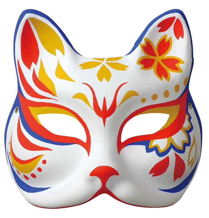 デザインアニマルマスク紙製0