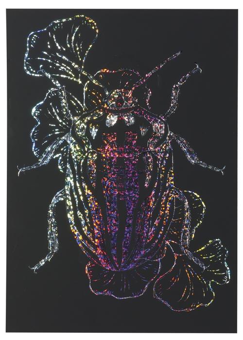 ホログラムスクラッチボード　150×200mm0