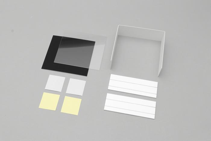 重ねて作るスクラッチ付ボックスアート1