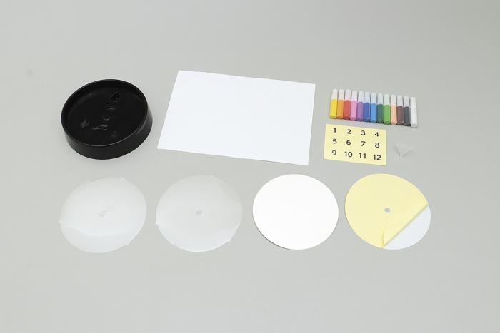 サークルクロック　砂絵ボトルセット1