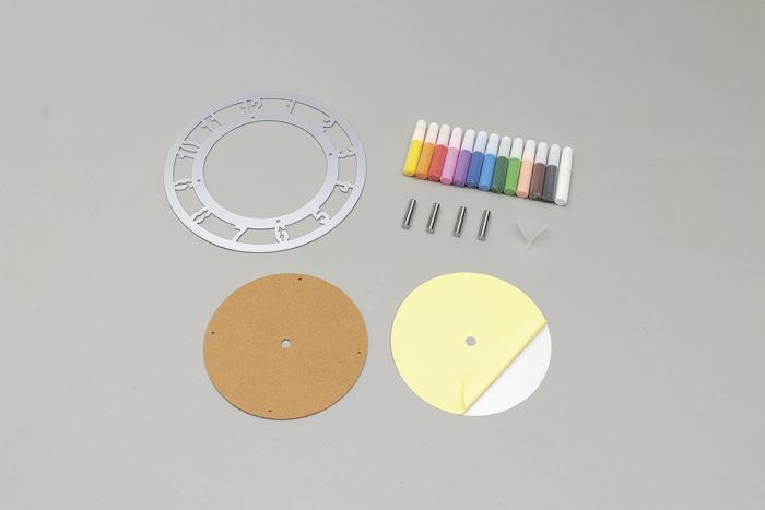 メタリック時計　砂絵ボトルセット1