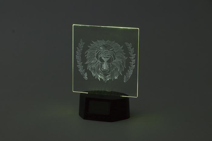 カラフルライトスクラッチ時計2