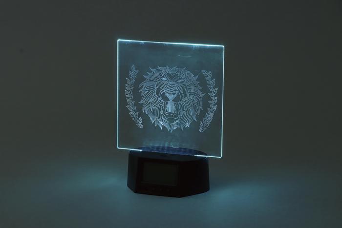 カラフルライトスクラッチ時計3