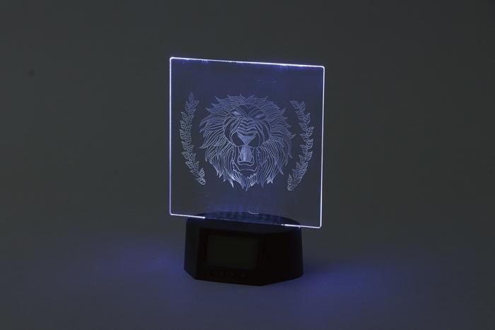 カラフルライトスクラッチ時計4