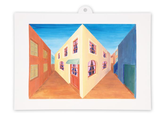 立体トリック絵画0