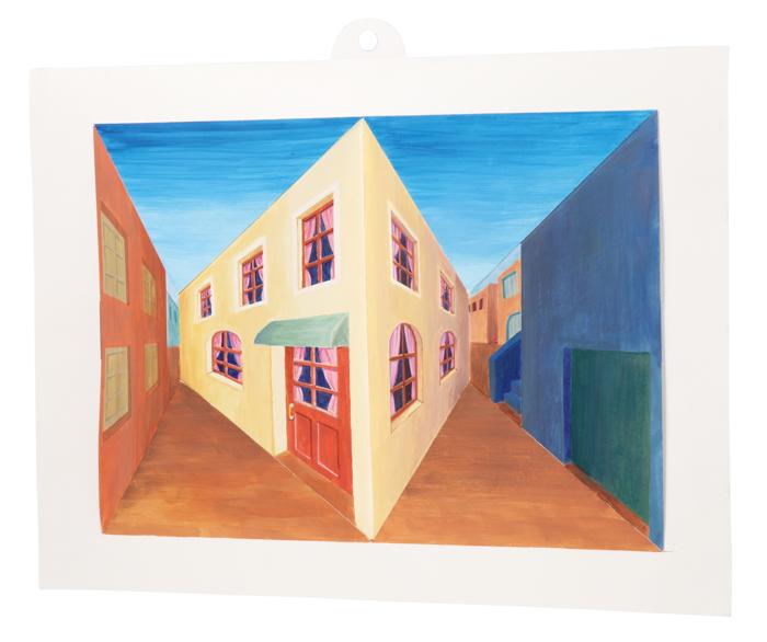 立体トリック絵画3