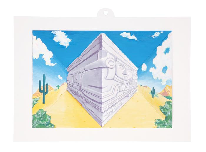 立体トリック絵画4