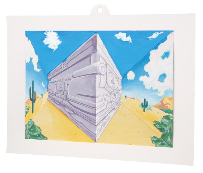 立体トリック絵画6