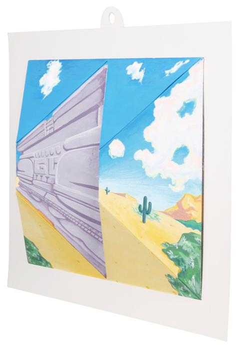 立体トリック絵画7