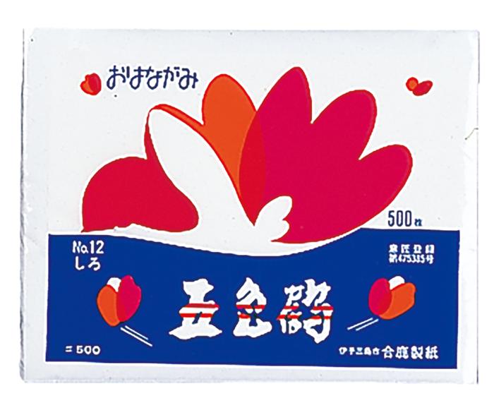 おはながみ　しろ　500枚入0