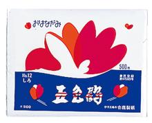 おはながみ　しろ　500枚入