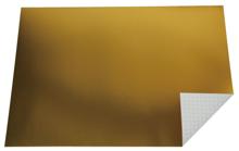 メタリック工作方眼紙　4切　金色　1枚