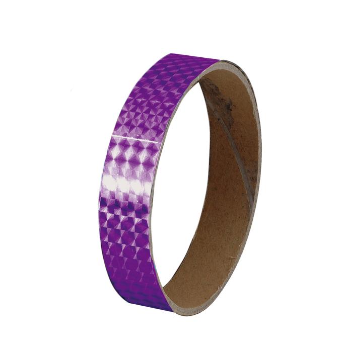 ホログラムテープ8m巻　紫　10本組1